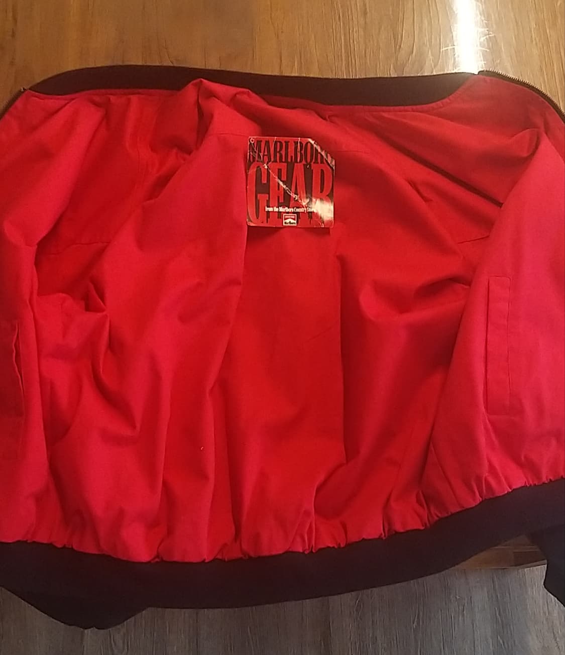 빈티지 말보로 자수 리버시블 자켓 상품이미지5