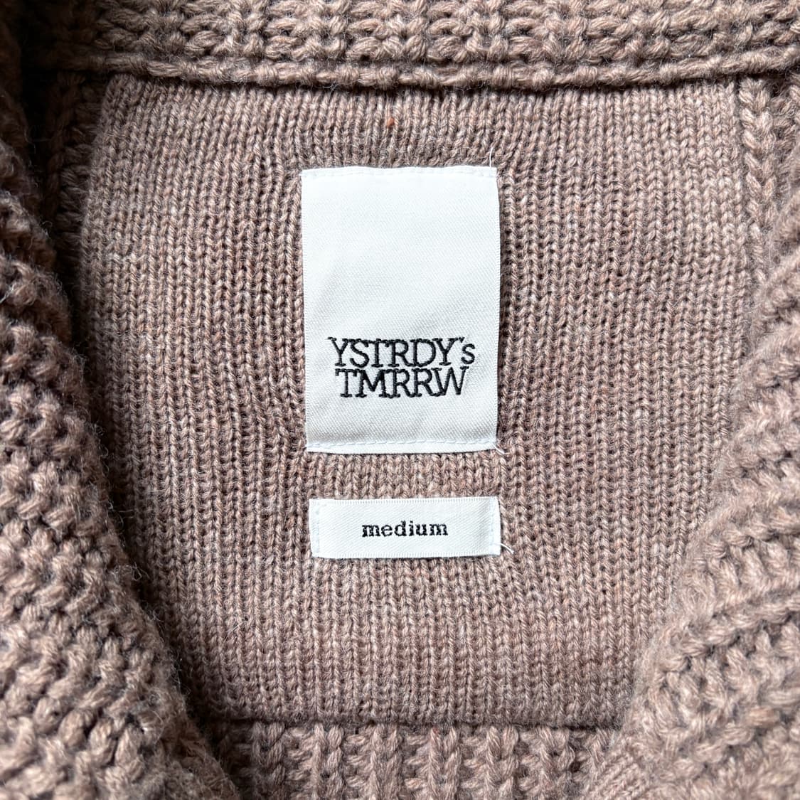 예스터데이스 투모로우 드라이버즈 니트 가디건 상품이미지4