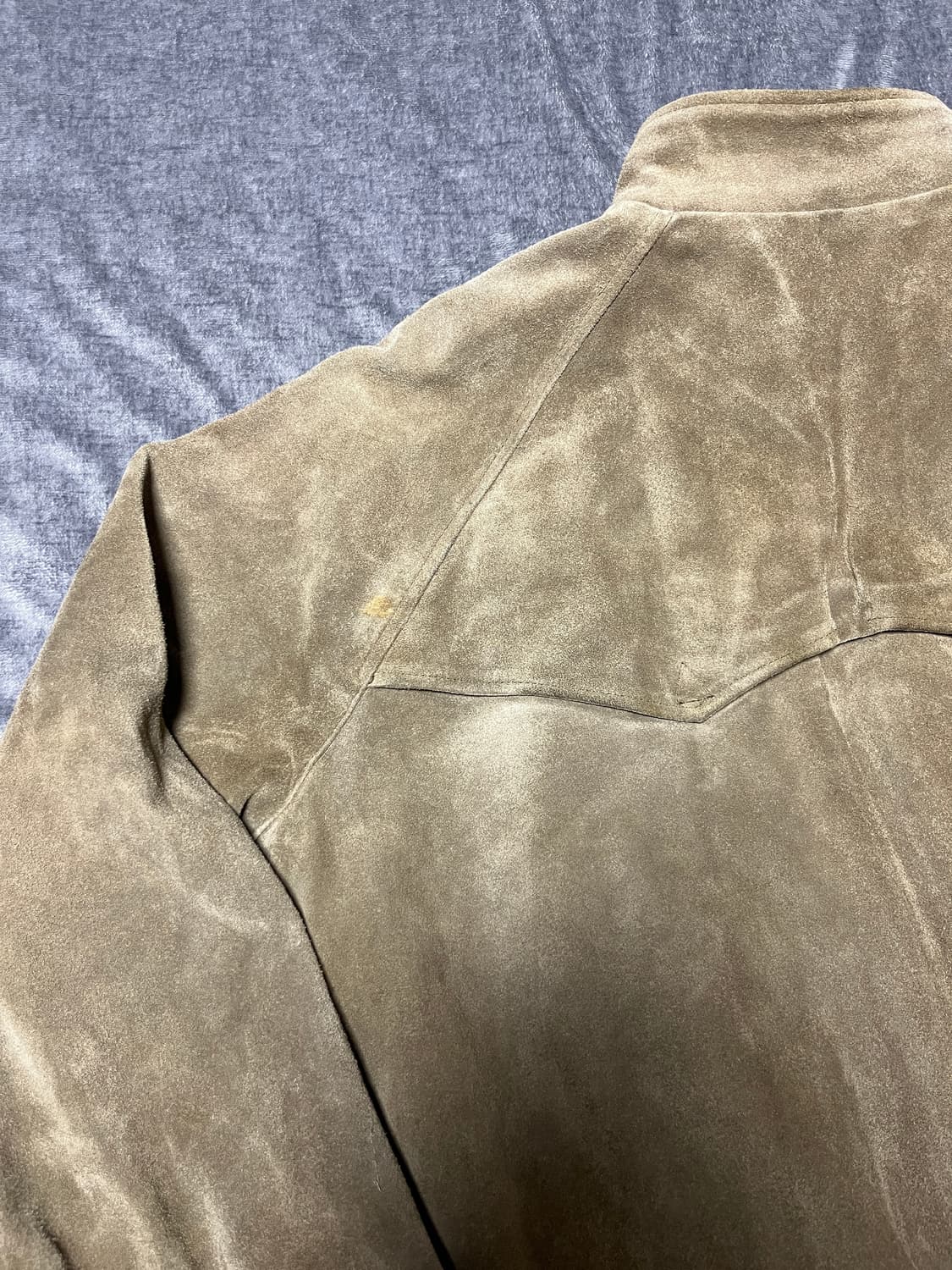 폴로 랄프로렌 90s 스웨이드 바라쿠타 해링턴 이종원 자켓 상품이미지10