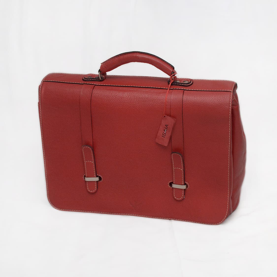 이사이아 (ISAIA) 나폴리 풀레더 이탈리안 클래식 브리프케이스 상품이미지1