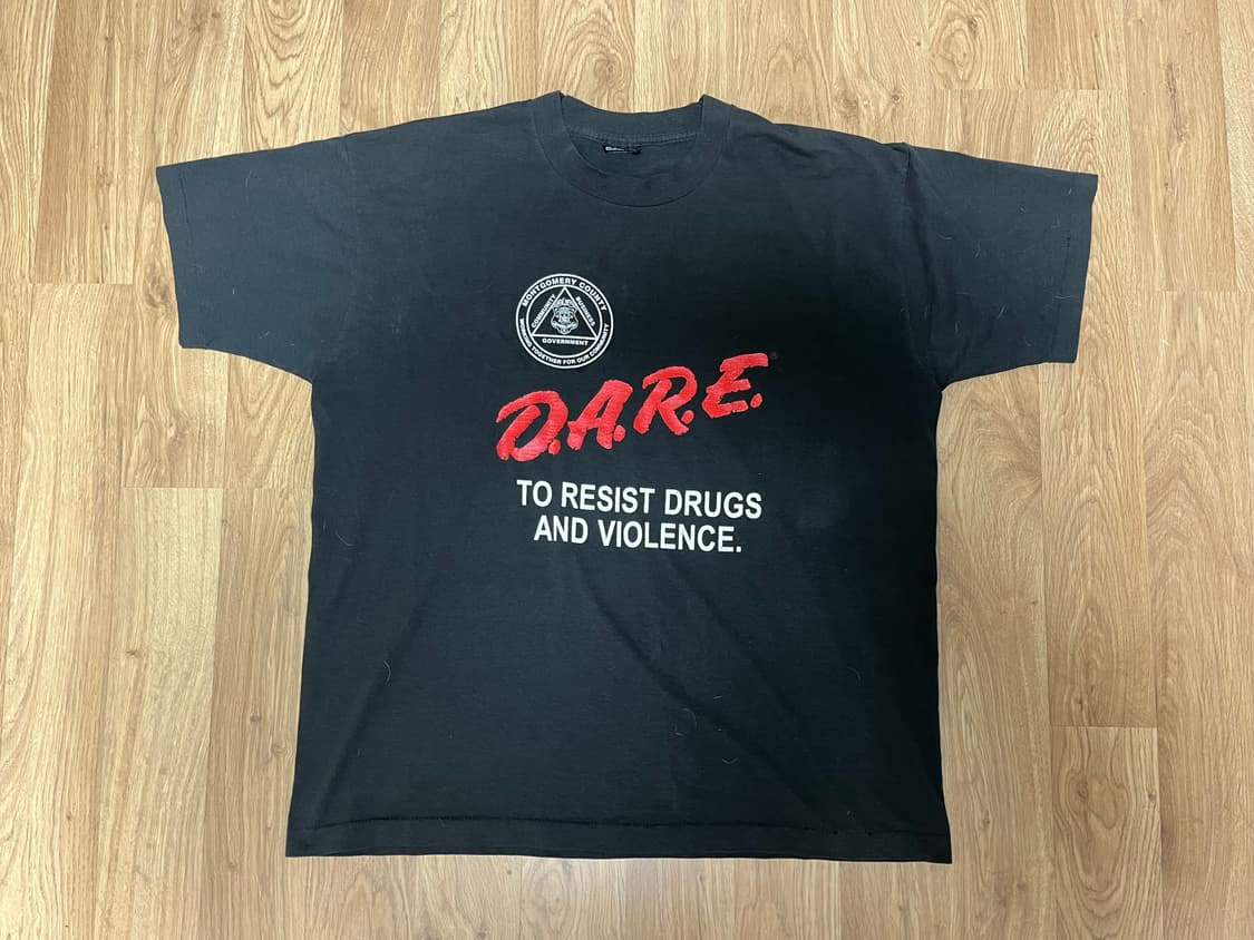 90s 빈티지 dare 티셔츠 made in usa 상품이미지1