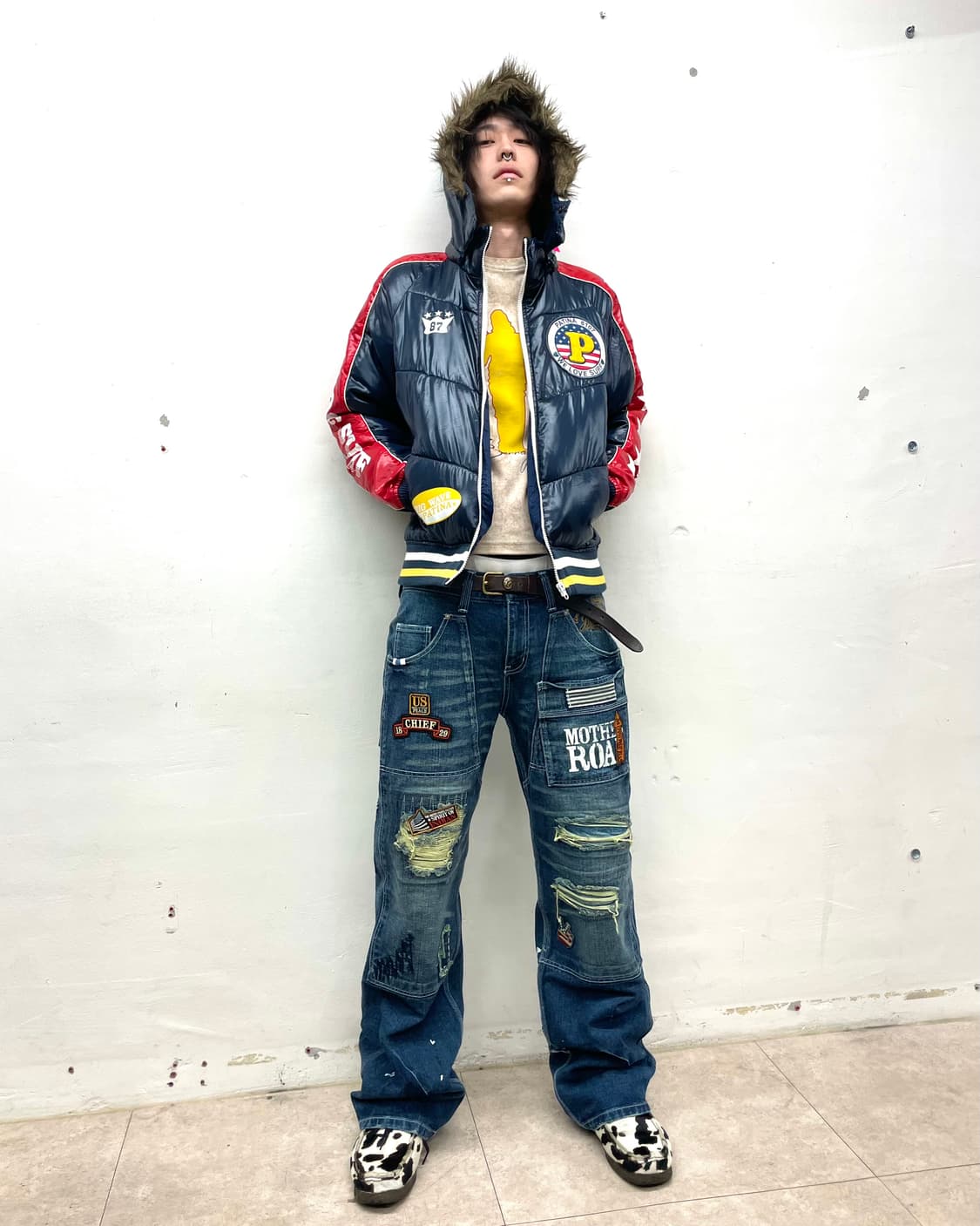 Retro Glossy Star Padding  상품이미지8