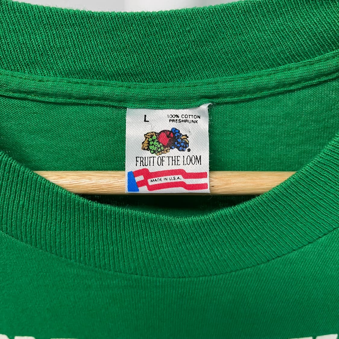 [L] USA 프룻오브더룸 90s 메이너드 에번스 빈티지 반팔 티셔츠 상품이미지7