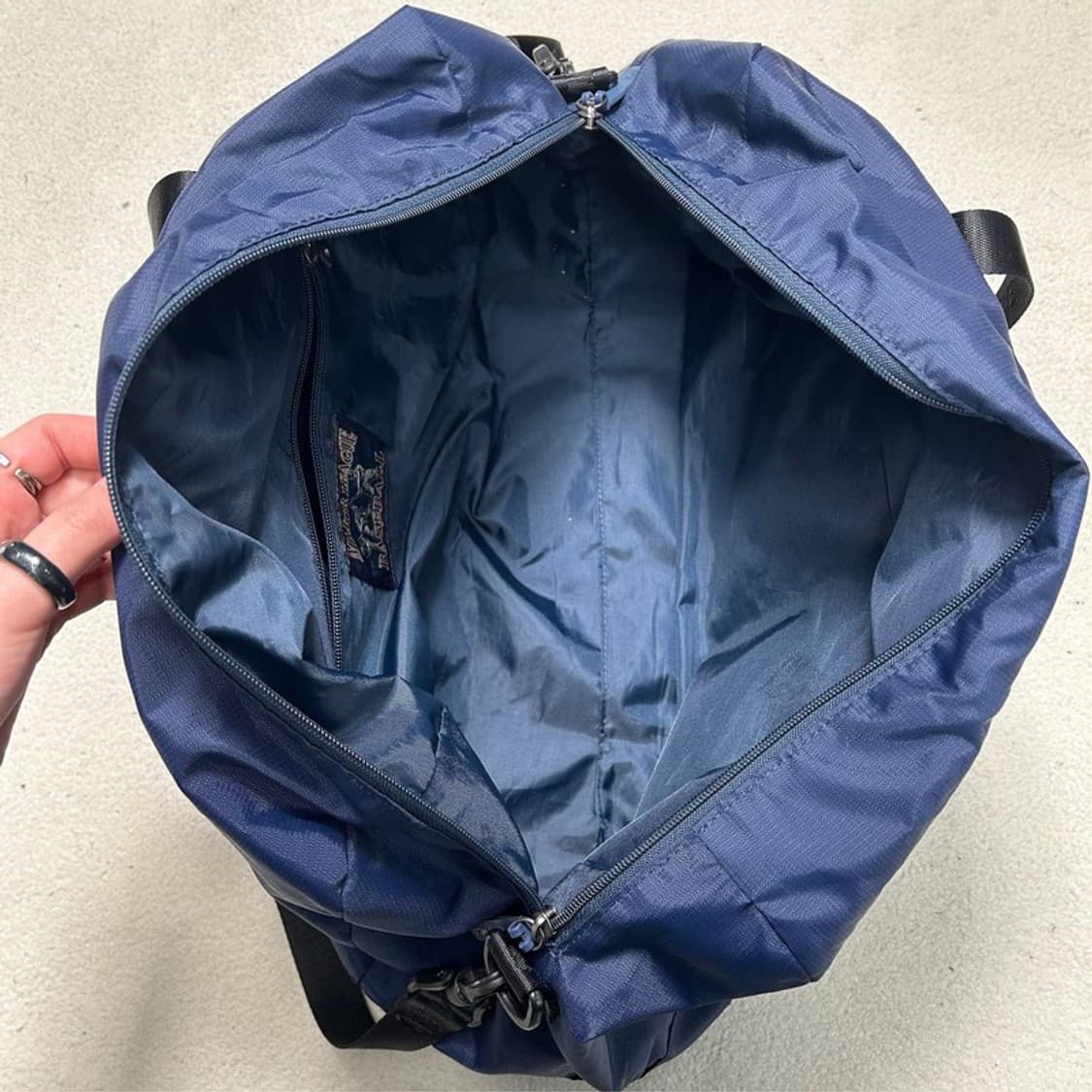 MLB 뉴욕 양키스 나일론 보스턴백 네이비 상품이미지5