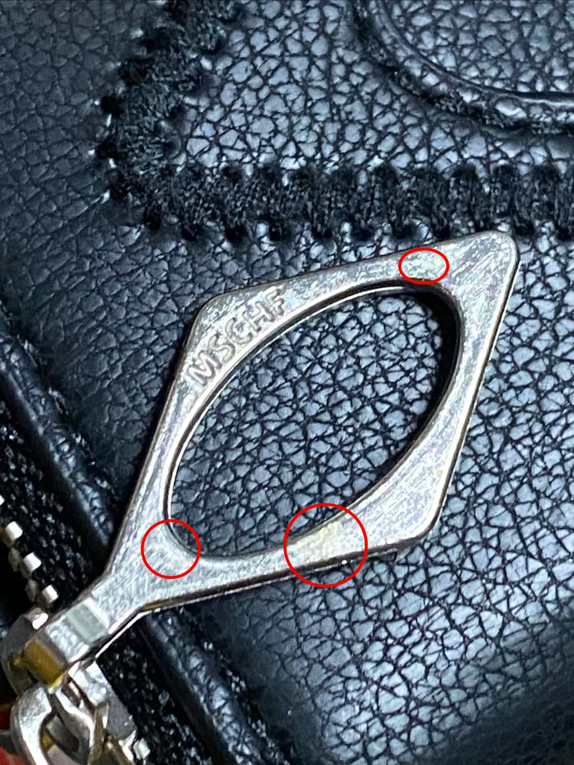 미스치프 롬버스 아코디언 지퍼 카드 지갑 상품이미지2