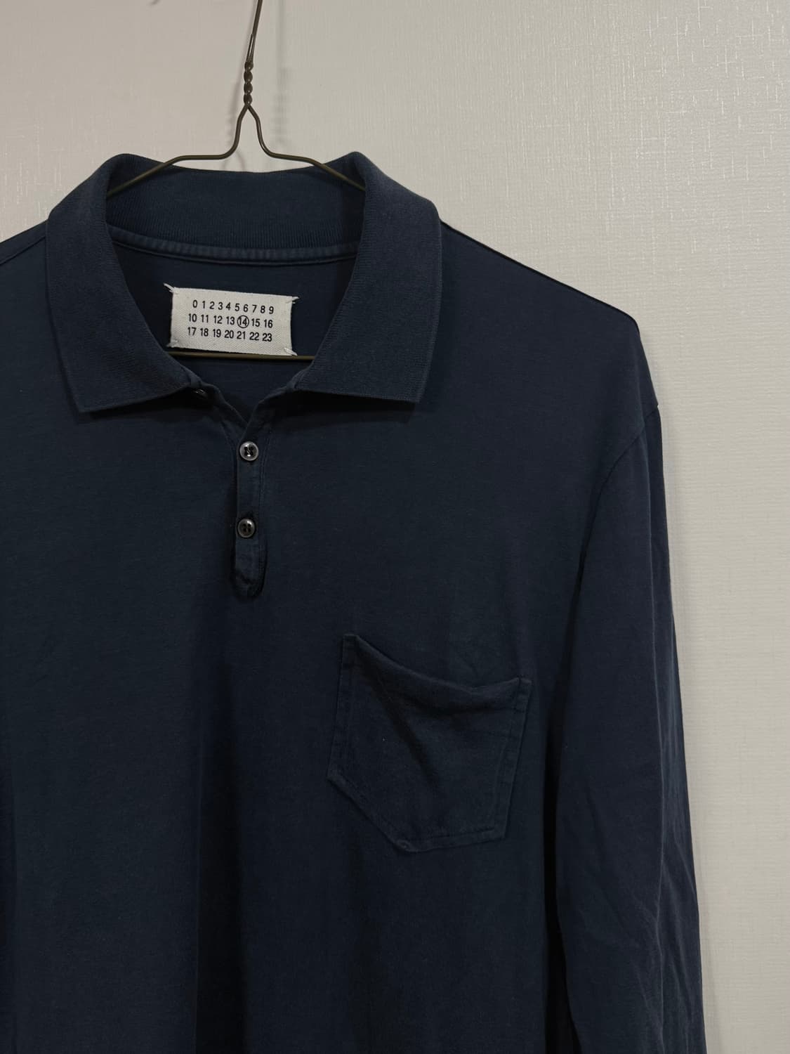 마틴마르지엘라 로우컷 원포켓 폴로 셔츠 상품이미지2