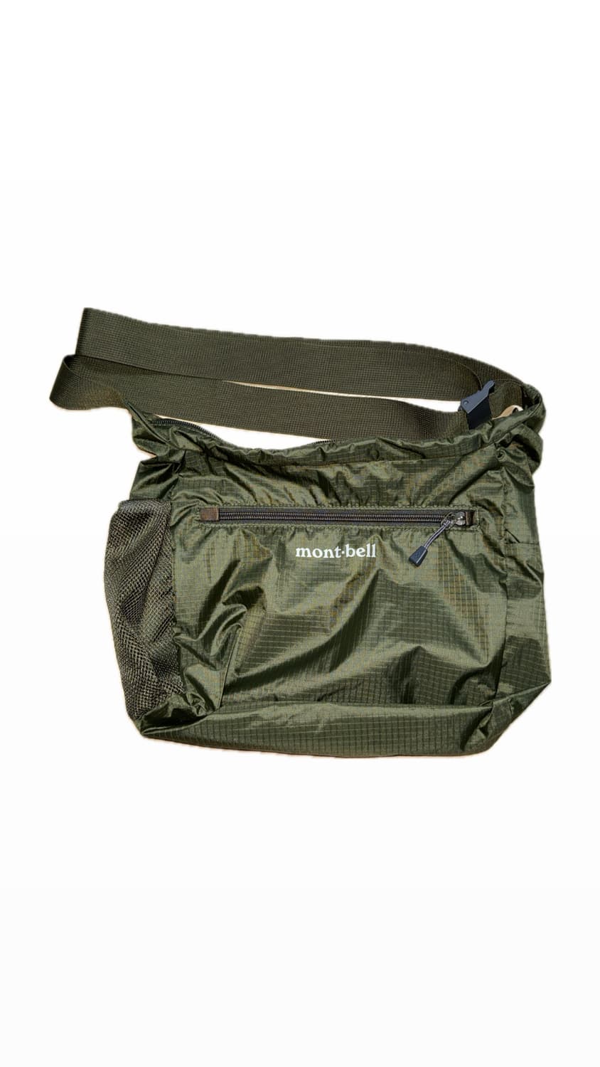 몽벨 포켓터블 라이트 숄더백 크로스백 S 카키 상품이미지1