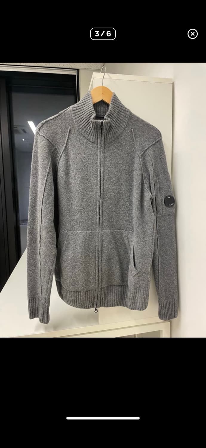 Cp컴퍼니 렌즈와펜 니트집업 상품이미지3