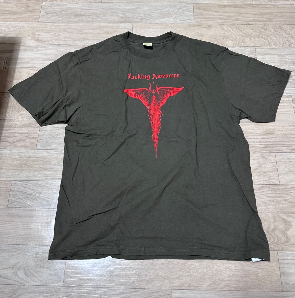 [XL]퍼킹어썸 FUCKING AWSOME 세라핌 티셔츠 올리브 상품이미지2