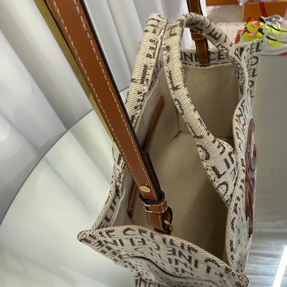 셀린느 캔버스 타이스 퀴르 카바스백 토트백 스몰 상품이미지6