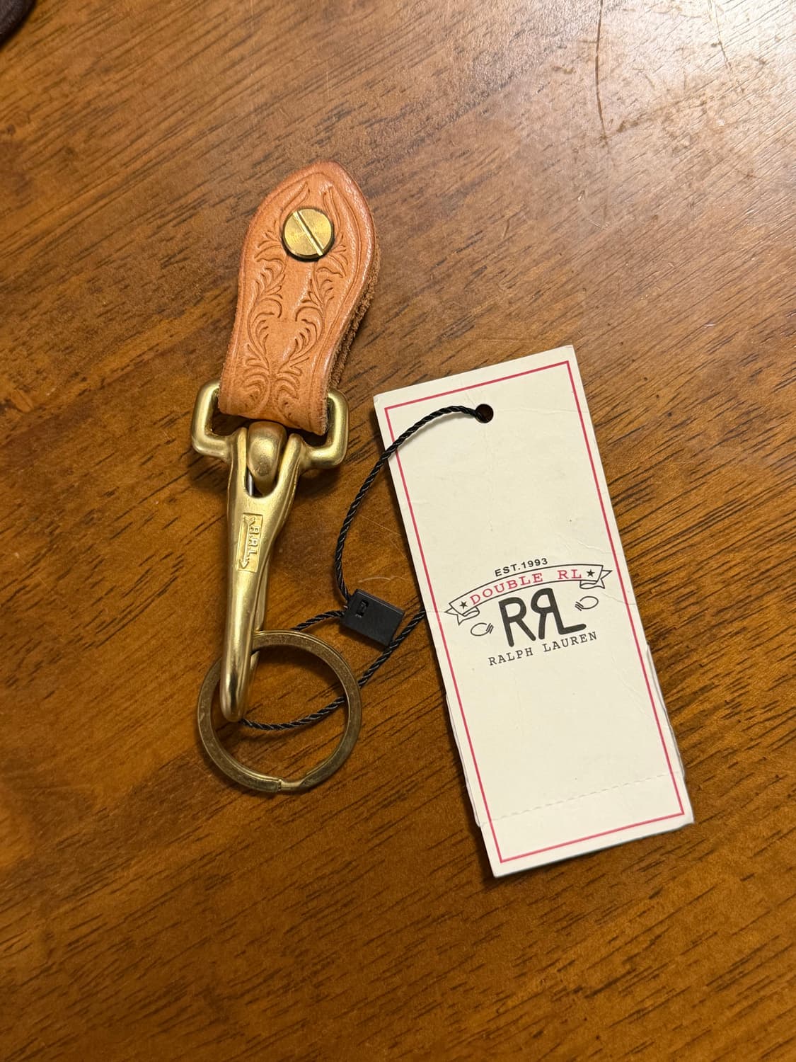 RRL 핸드카빙 키링 상품이미지1