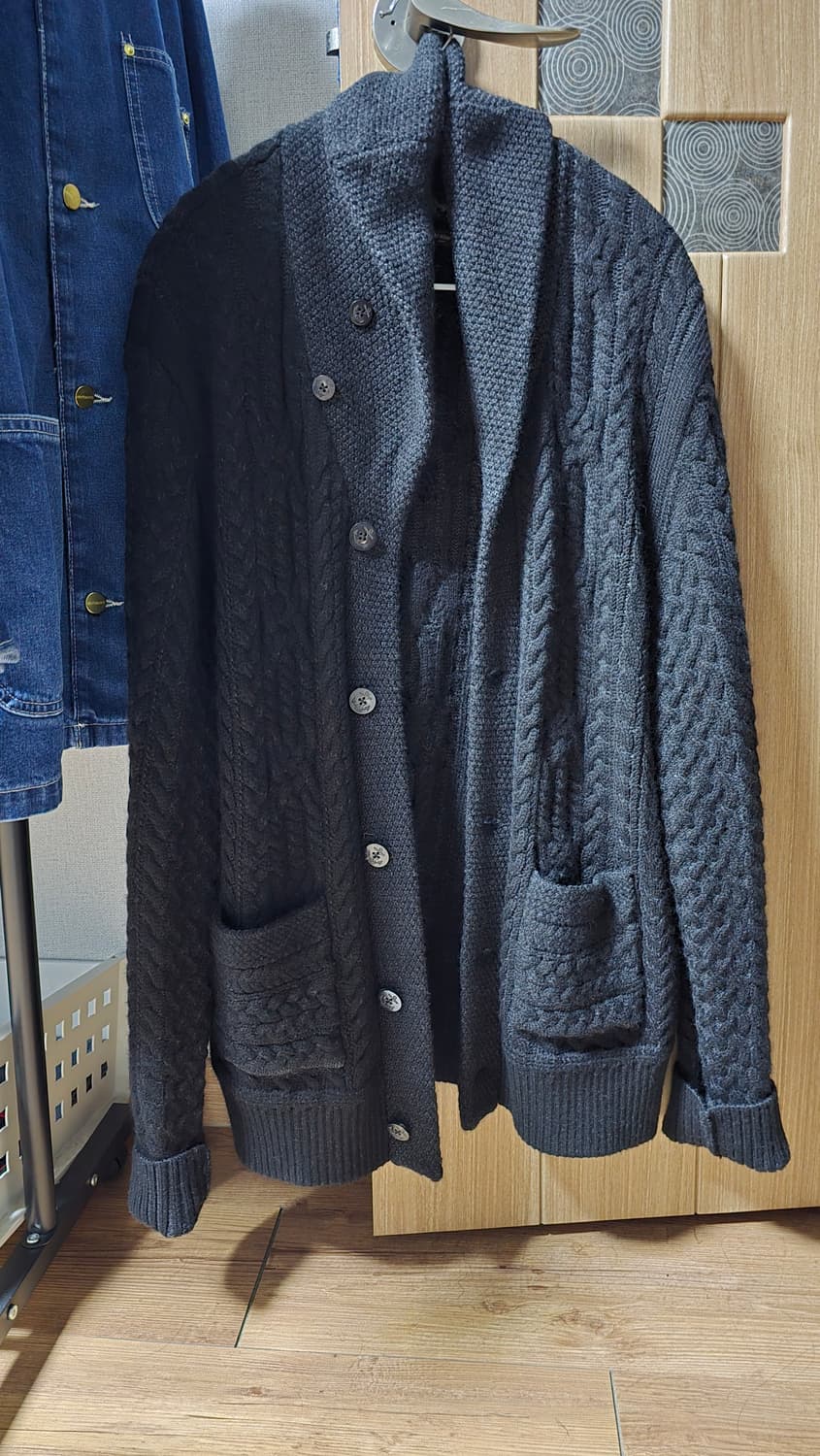 애뉴얼링 블랙솔카라 가디건  상품이미지2