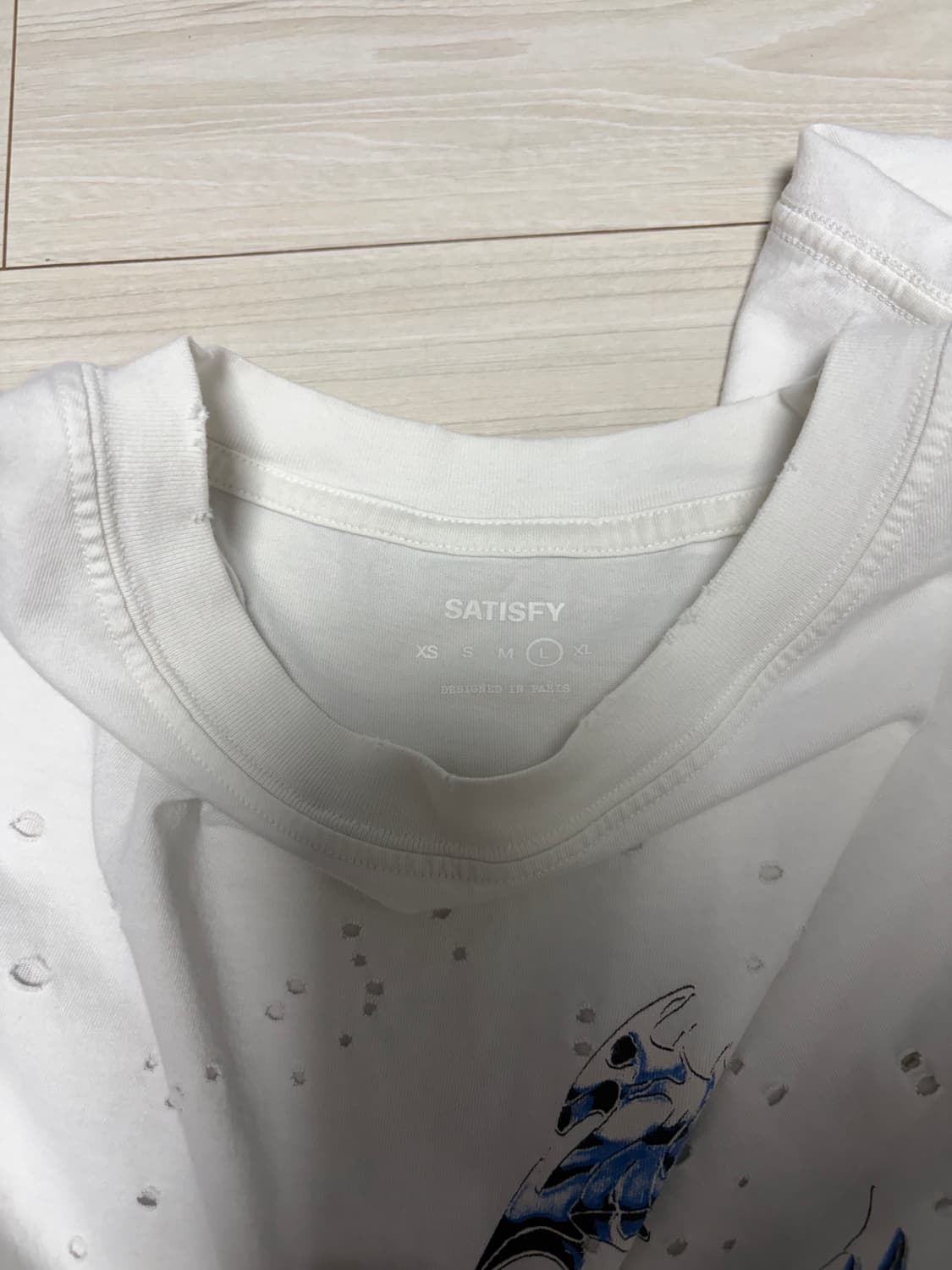 (L) 새티스파이 모스테크 오프화이트 상품이미지7