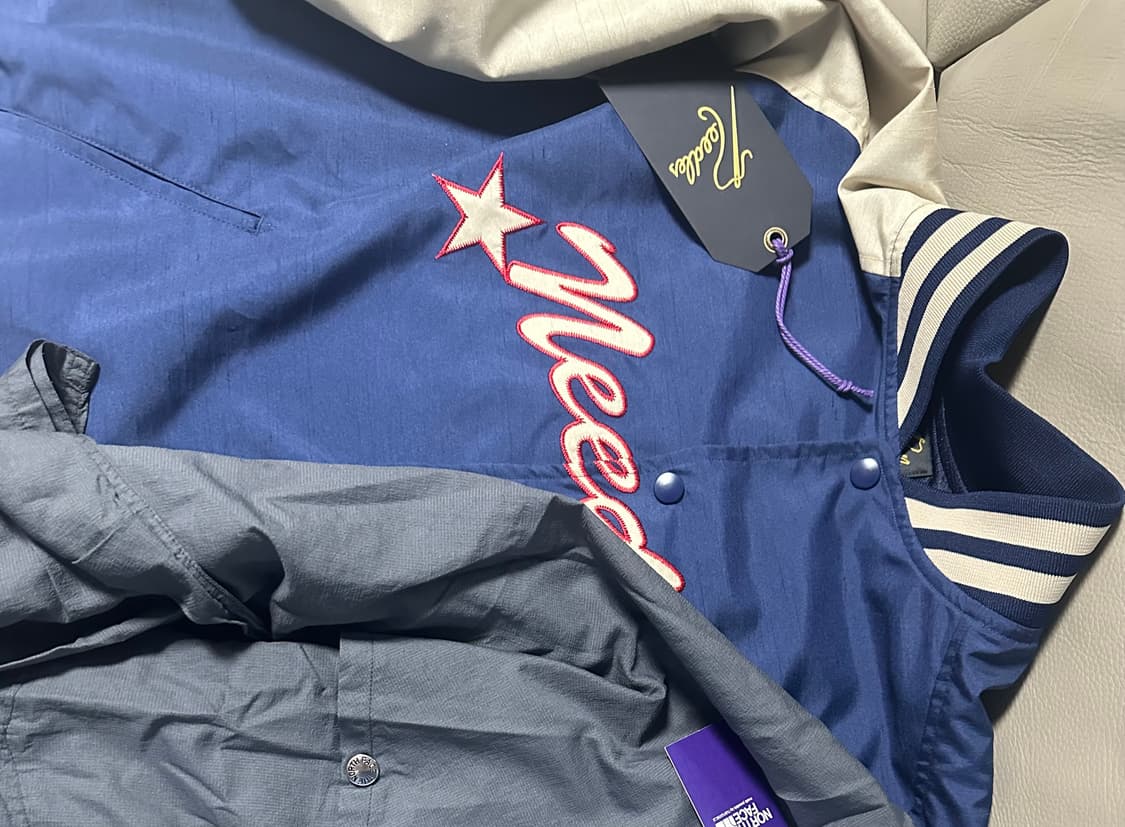 니들스 Stadium Jacket - Poly Shantung (m) 상품이미지3