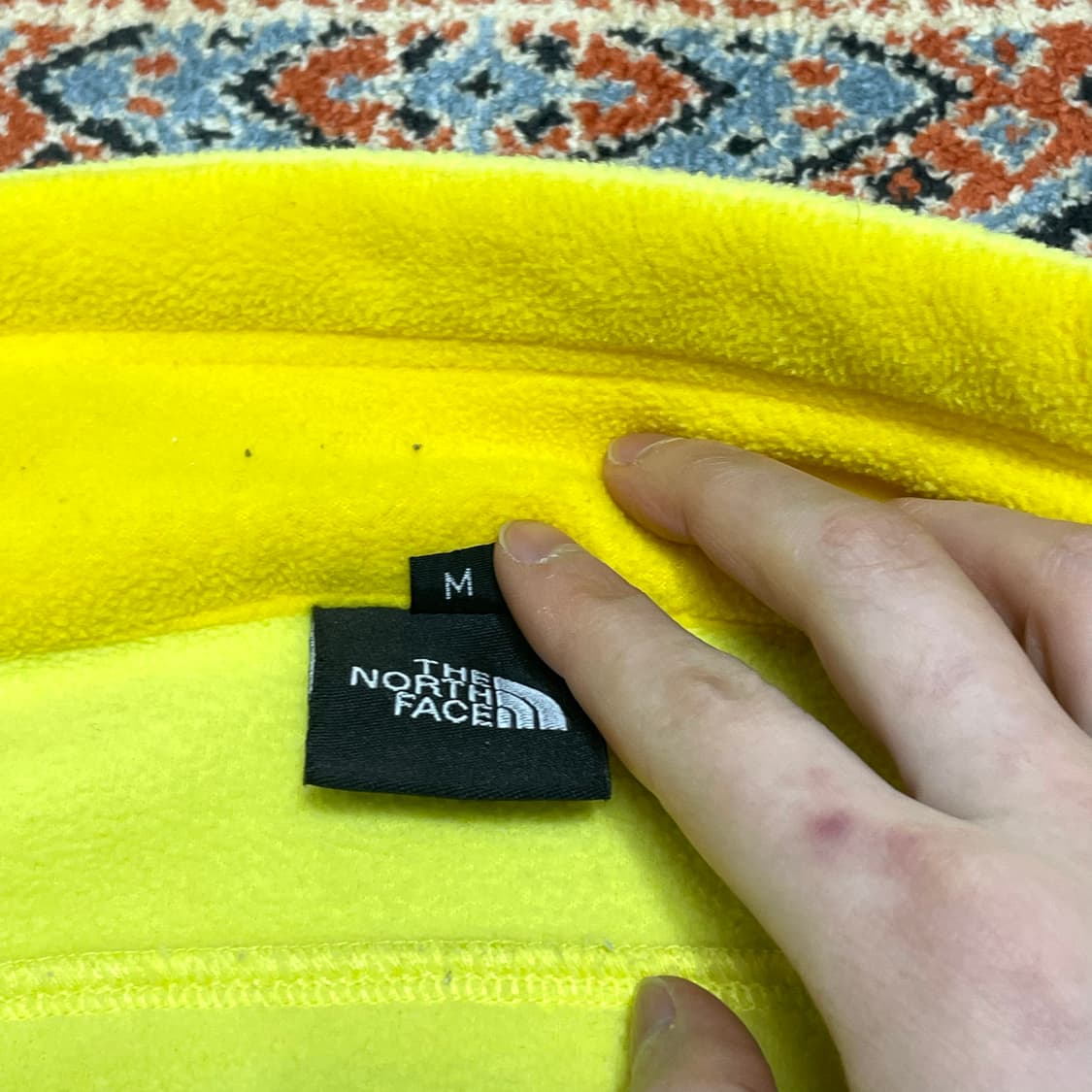 노스페이스 옐로우 플리스 집업 여성85 상품이미지5