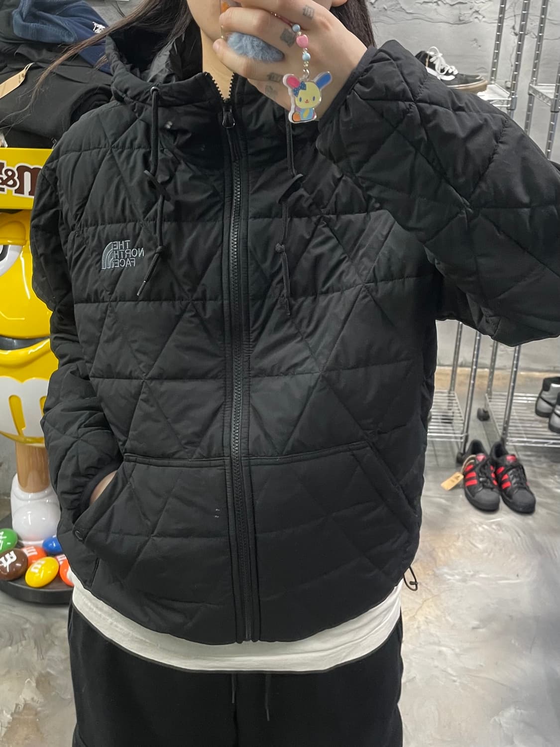 노스페이스 후디드 경량 패딩 상품이미지10