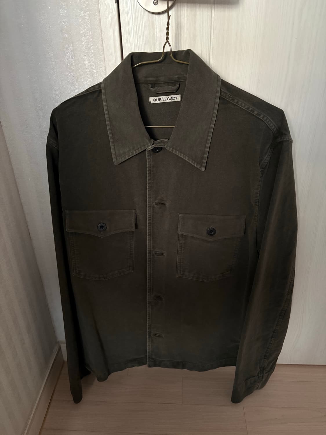 아워레가시 이브닝 코치  쟈켓 몰스킨 상품이미지1