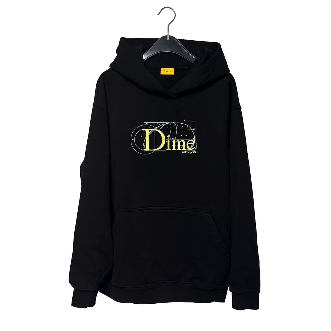 다임 Dime 블랙 후드티 M 상품이미지1