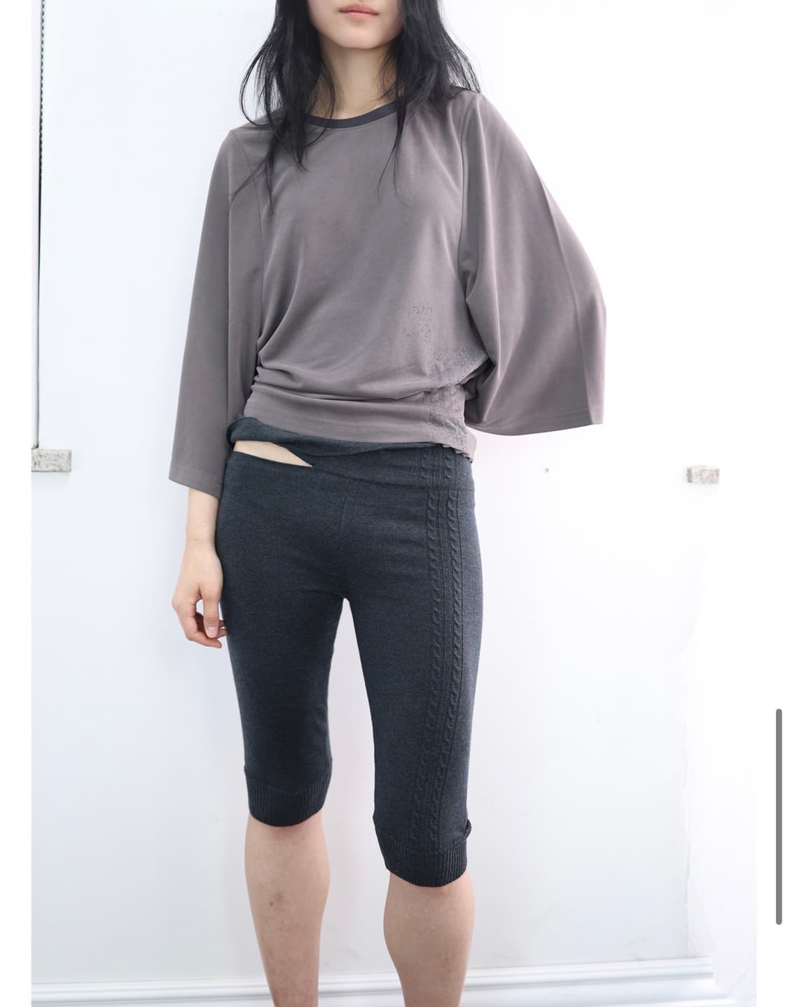 Cape t-shirts (dusty brown) 상품이미지1
