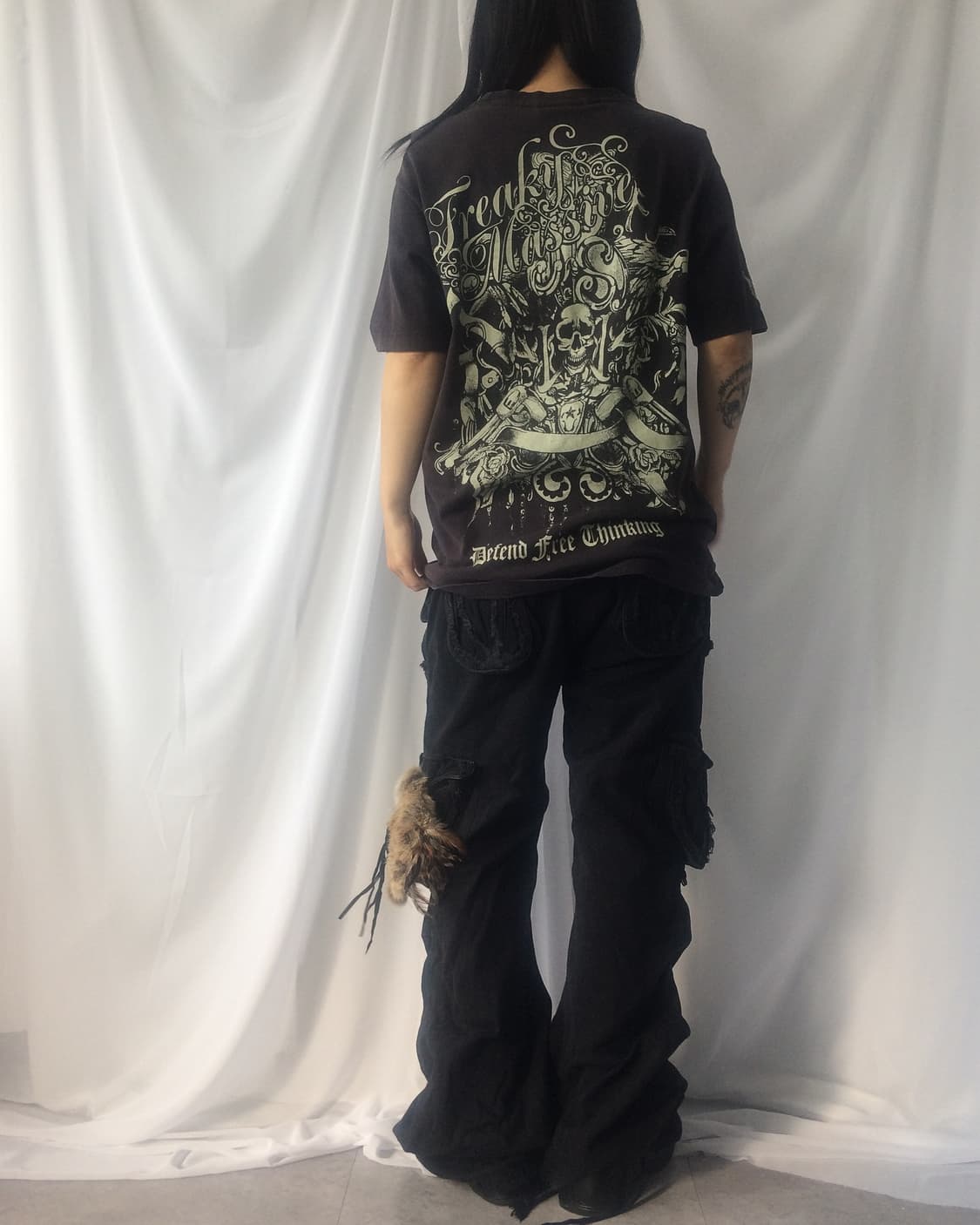Back printing point t shirt 상품이미지6