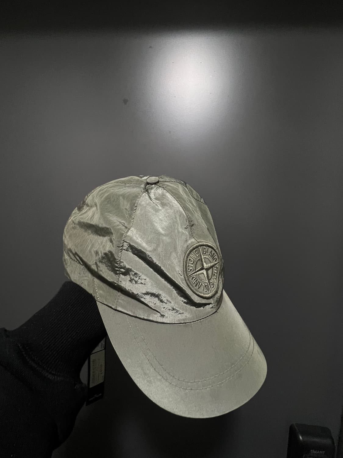 스톤아일랜드 컴파스 나일론 메탈 볼캡 L 올리브 상품이미지1