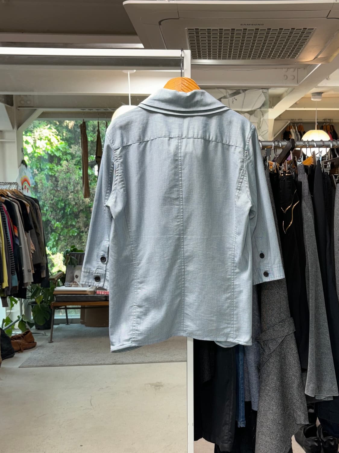 The twelve 린넨 셔츠 상품이미지2