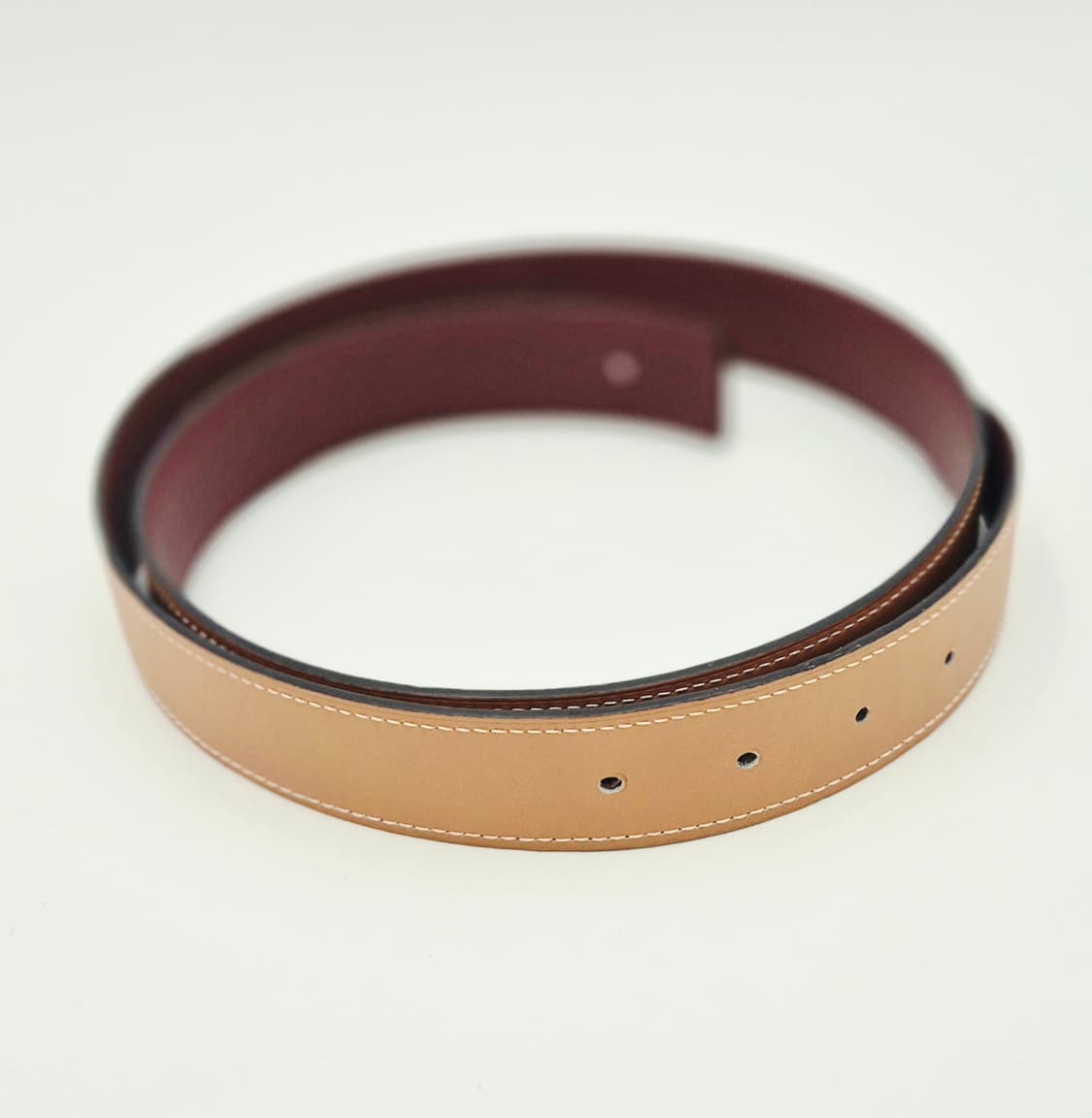 에르메스 해머드 금장 H 버클 벨트 상품이미지4