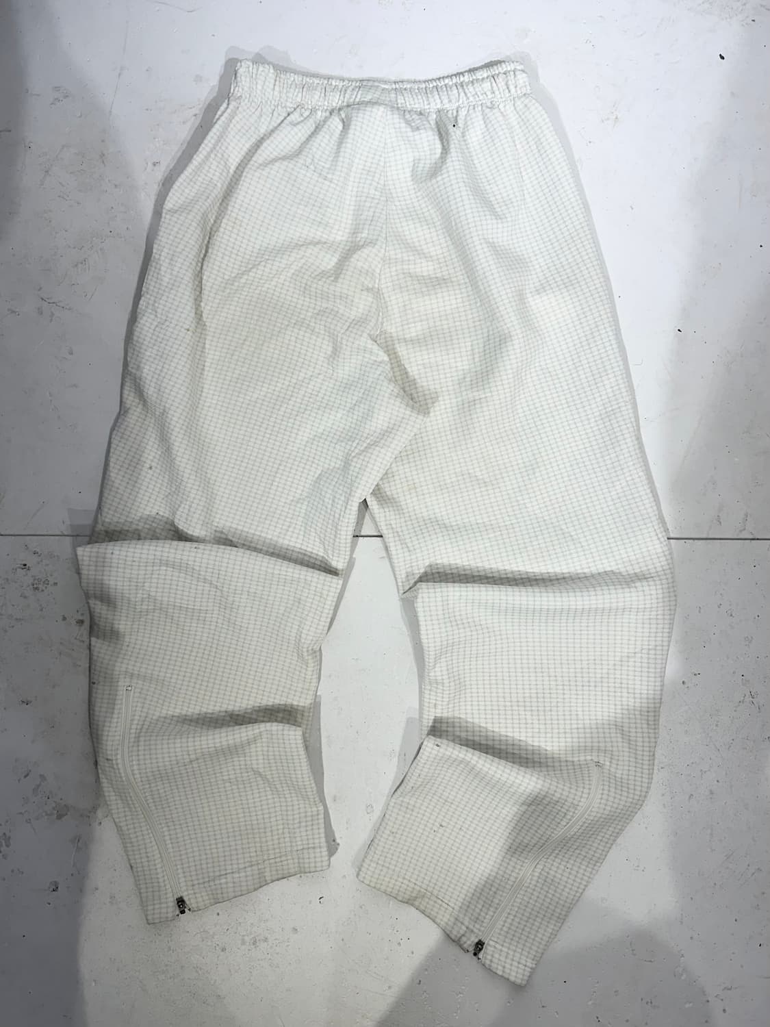00s 나이키 화이트 골드 사이드 라인 와이드 팬츠 M 상품이미지5