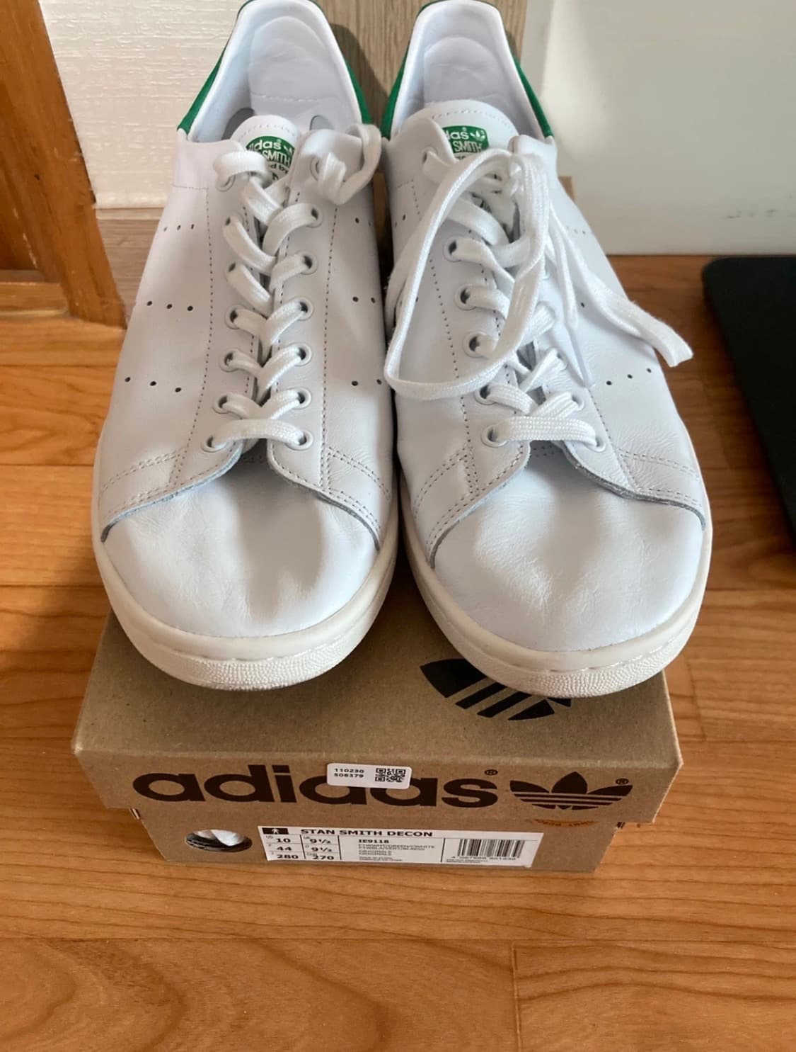 (280) 아디다스 스탠 스미스 데콘 클라우드 화이트 그린 상품이미지5