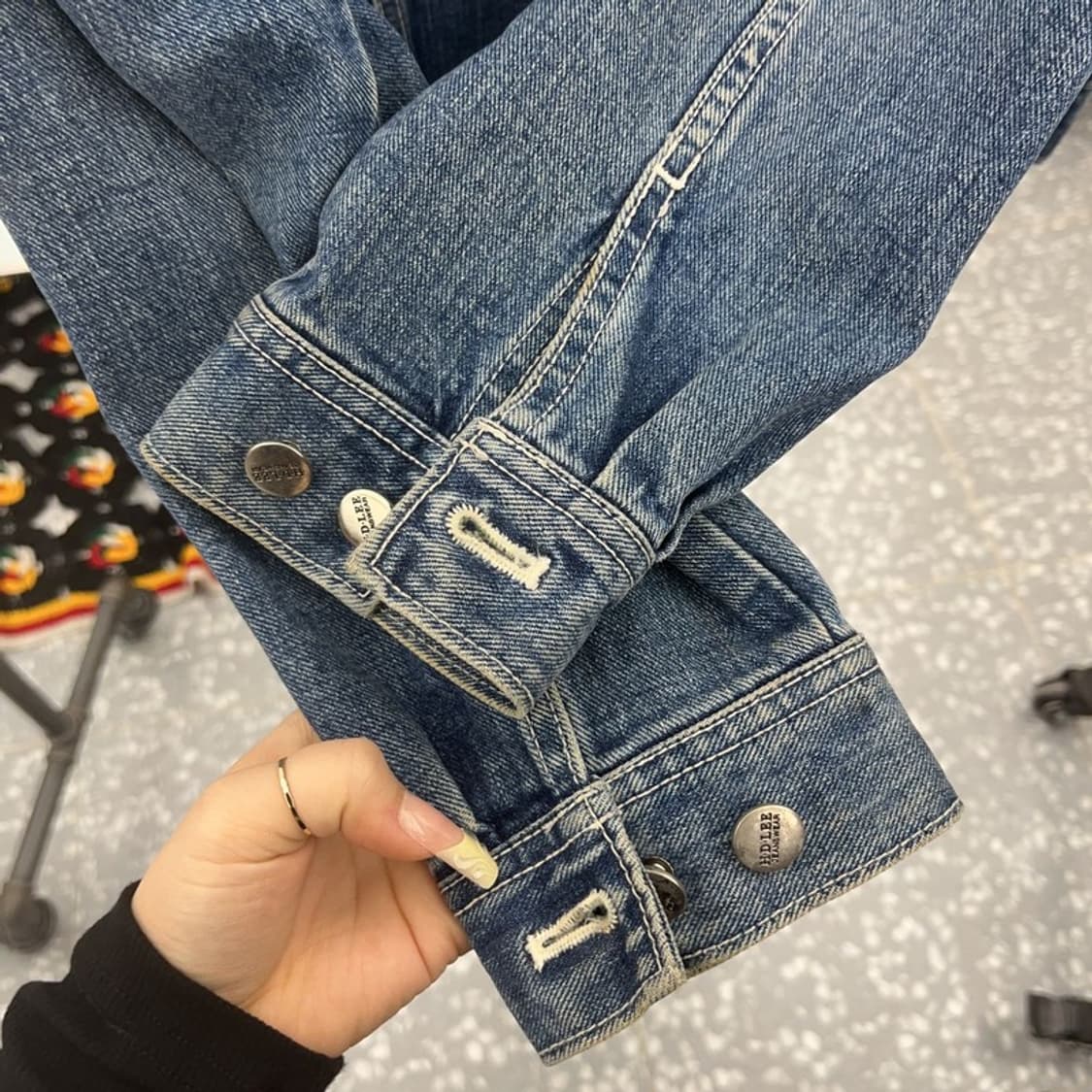 LEE 올드스쿨 빈티지 트러커 데님자켓 100 C08055 상품이미지8