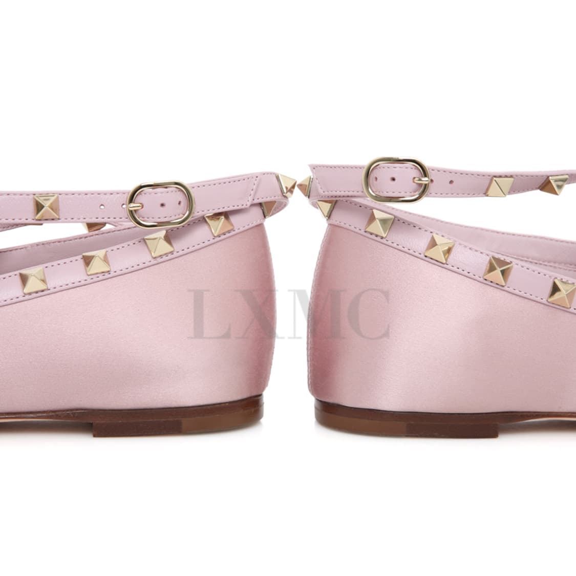 발렌티노 락스터드 새틴 발레리나 플랫 슈즈 4W2S0HB6 상품이미지10