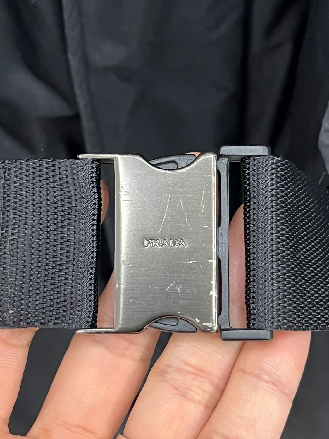 프라다 스포츠 00s 벨티드 나일론 후드점퍼 상품이미지9