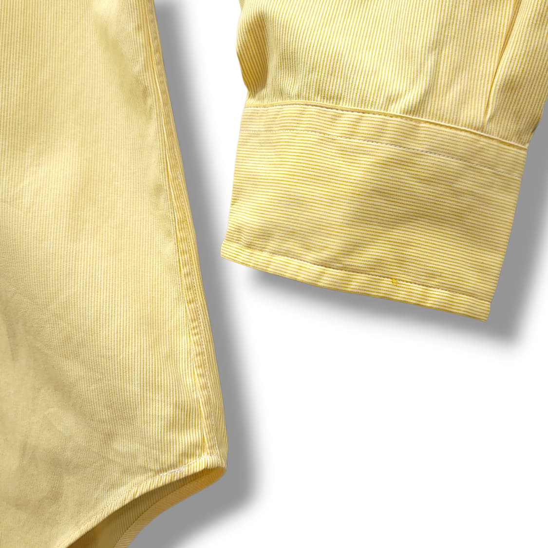 [L~XL] 폴로 옐로우 클래식핏 긴팔셔츠 상품이미지5