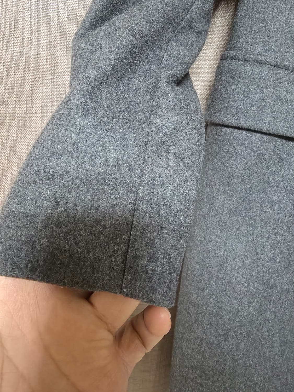 정품버버리캐시미어코트 UK4 상품이미지3