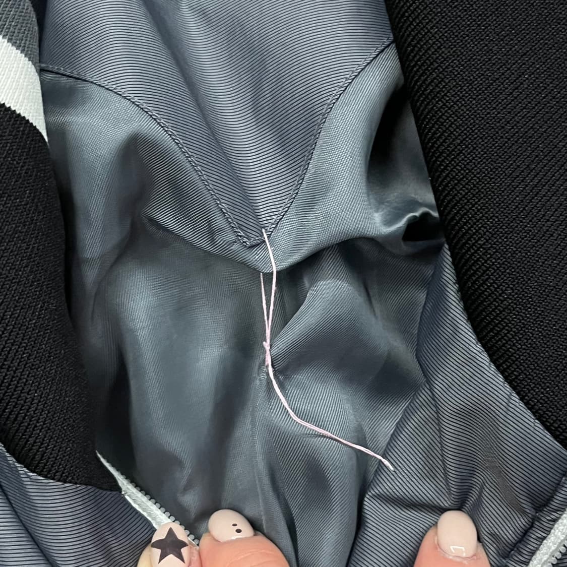 [정품/100] 엄브로 트랙 자켓 그레이 b19 상품이미지7