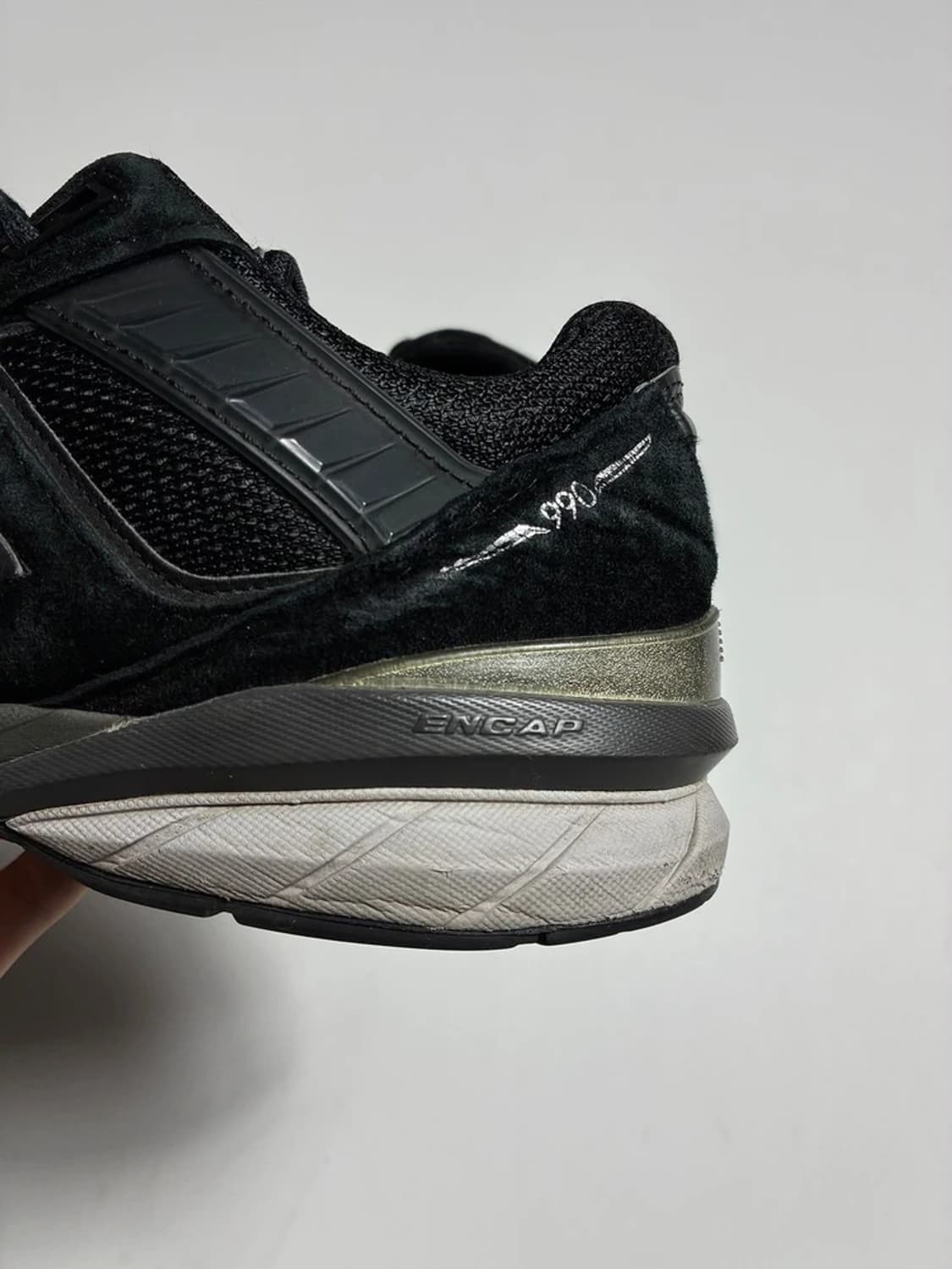 뉴발란스 990v5 트리플 블랙 스니커즈 운동화 PR2287 상품이미지5