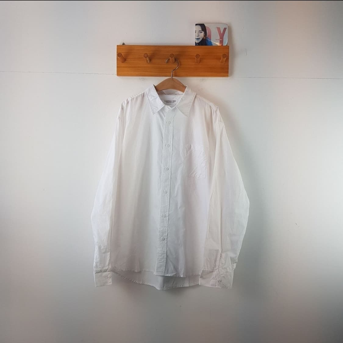 차오패닉 빅 실루엣 와셔 코튼 브로드 셔츠 상품이미지3