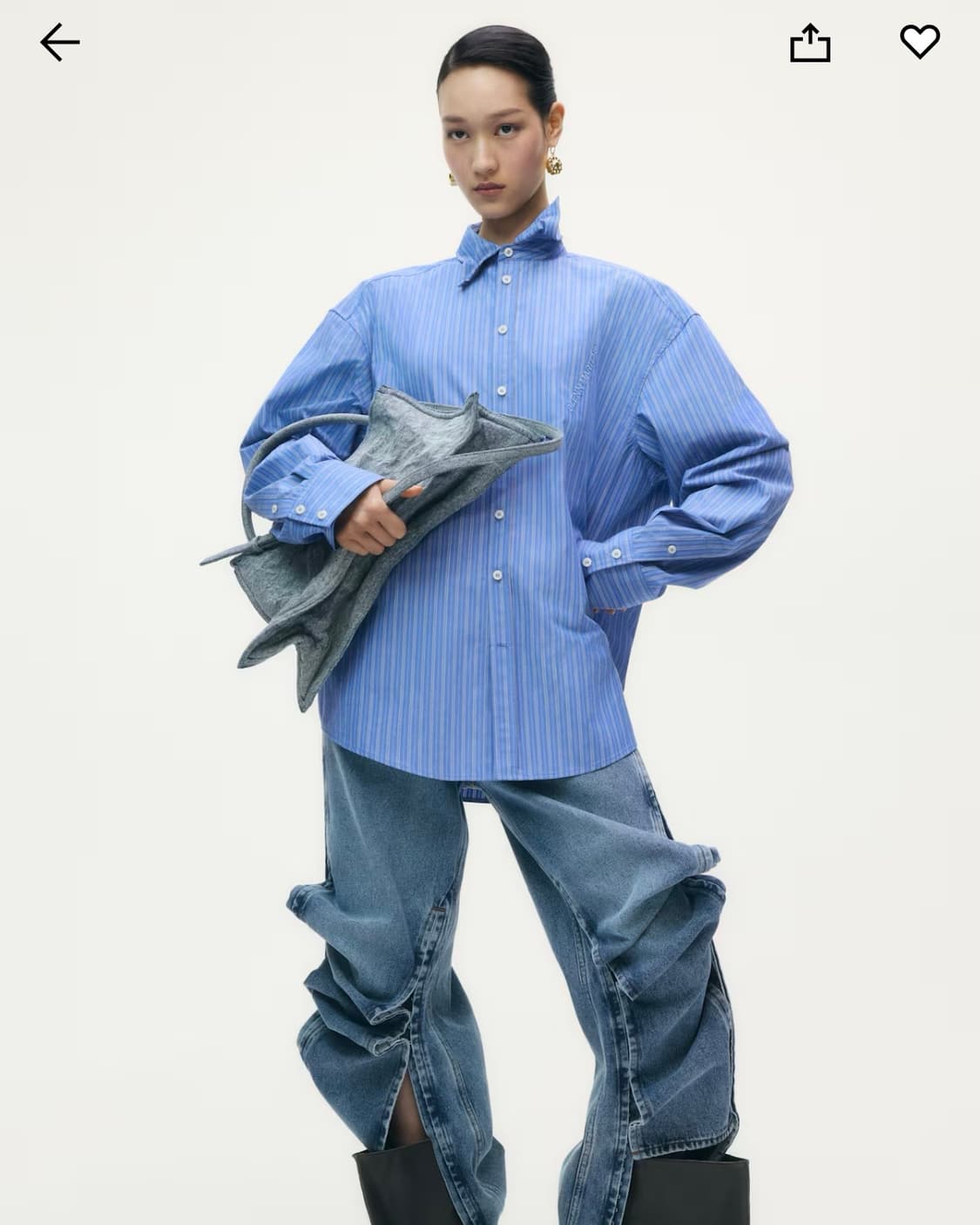 글렌마틴스 와이어 보닝 셔츠 m size 상품이미지1