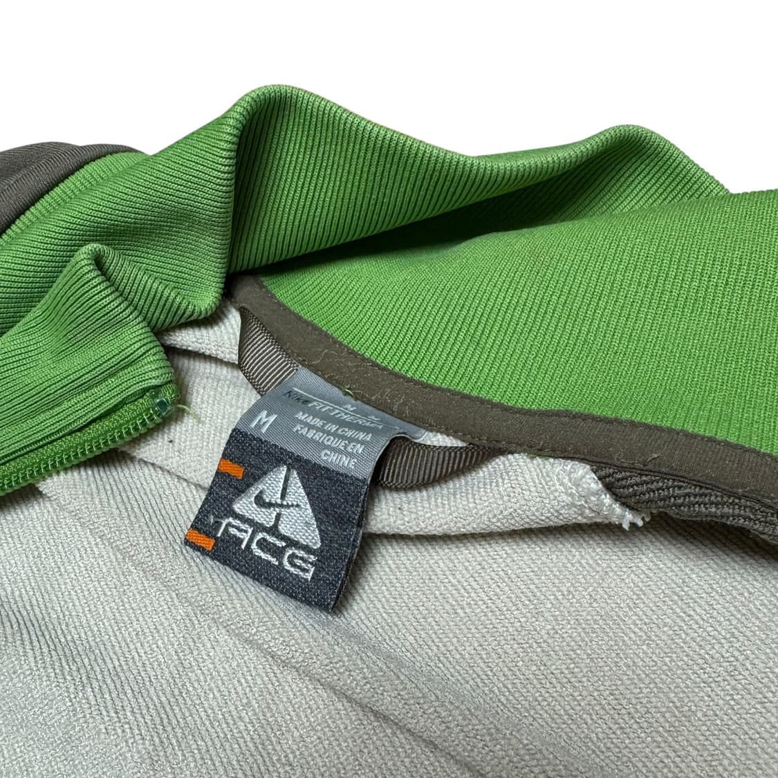 나이키 ACG 컬러 블록 트랙탑 저지 자켓 그린 M 상품이미지4