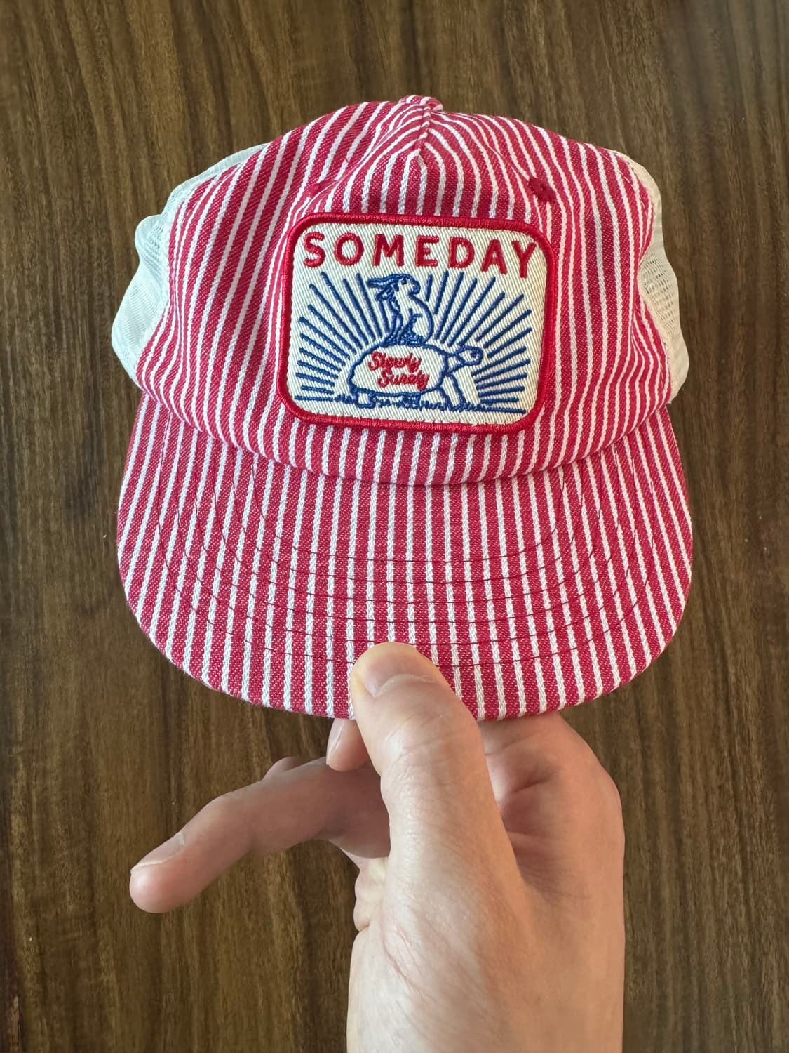 SOMEDAY 히코리 트럭커 캡 상품이미지2