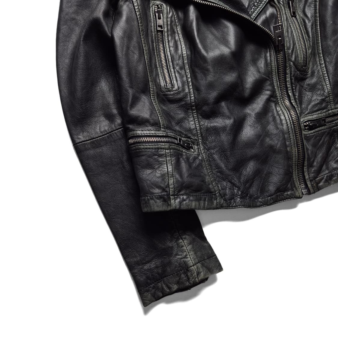 [S] 올세인츠 카고 바이커 레더자켓 상품이미지5