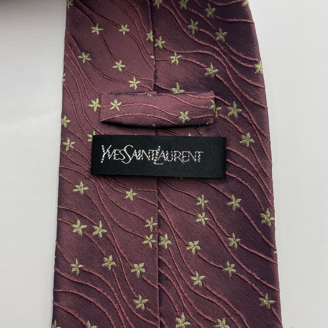 405) (YSL) 입생로랑 패턴 넥타이 상품이미지5