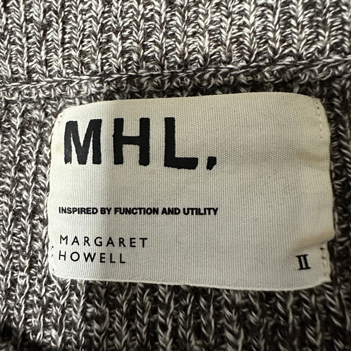 MARGARET HOWELL wool knit sweater 상품이미지3