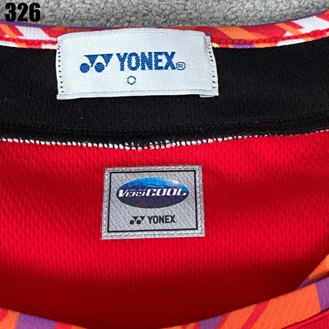 요넥스 레드 반팔티  상품이미지2