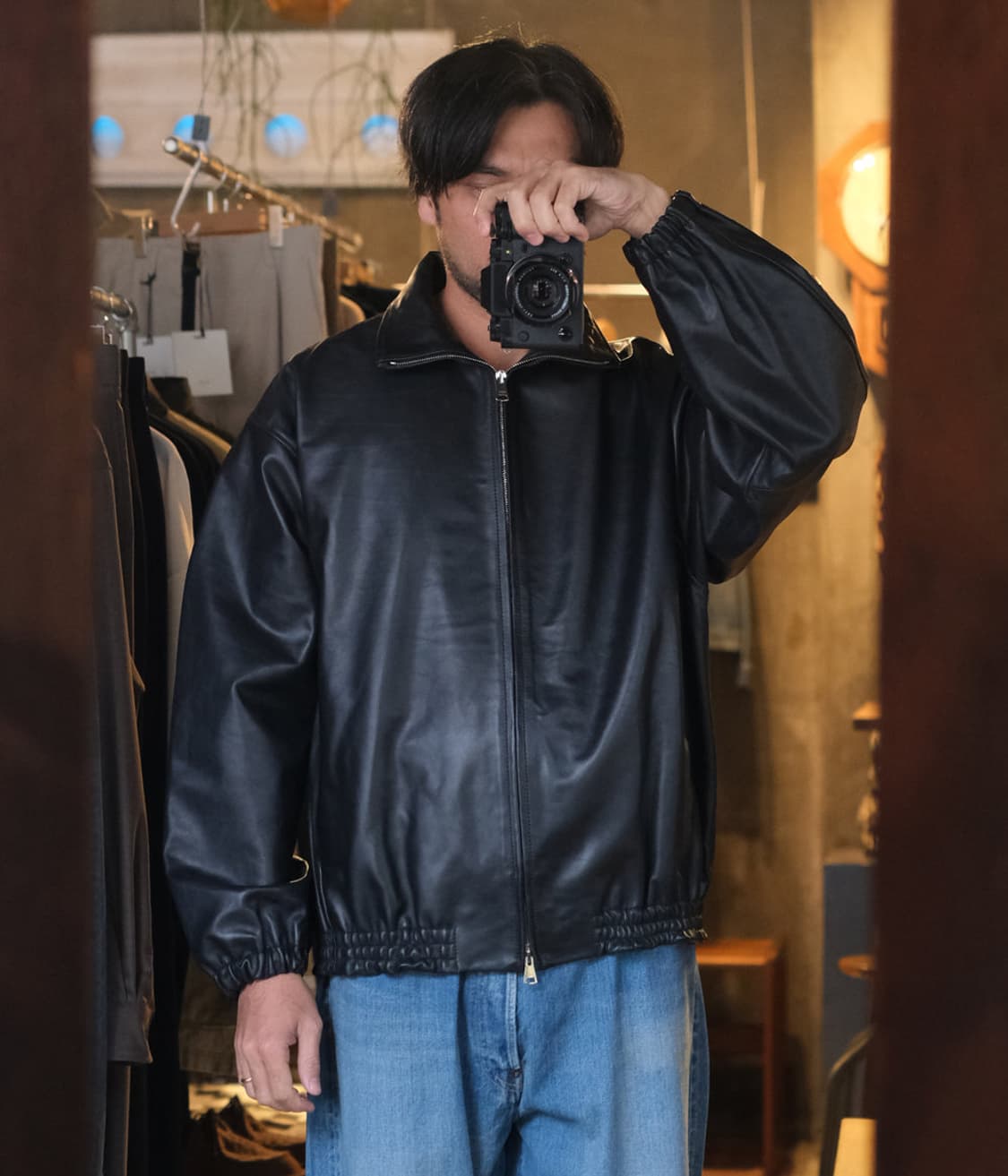 YOKE 26SS "Carf Leather Truck Jacket" 상품이미지3