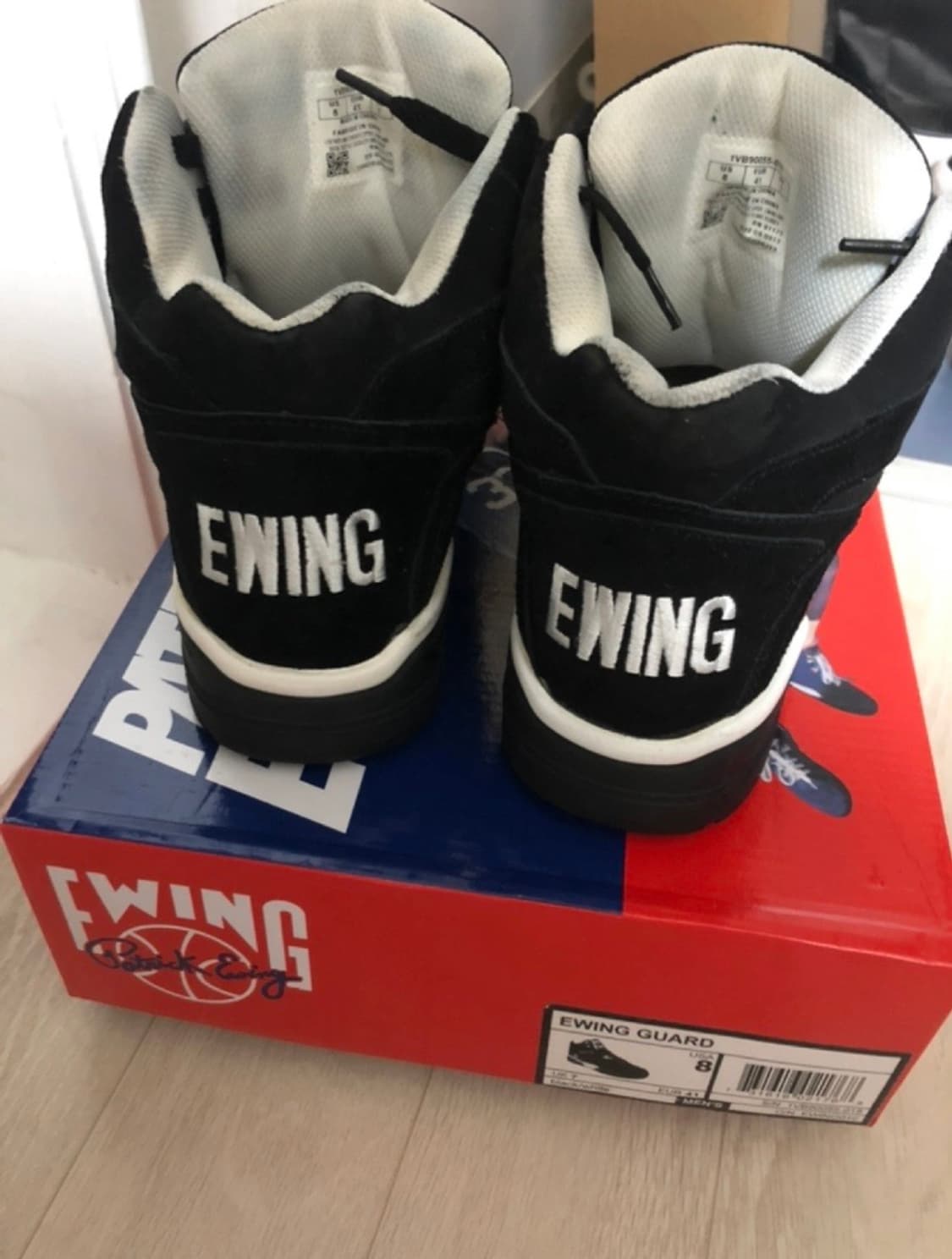 패트릭유잉 33 가드미드 오레오 검흰 상품이미지5