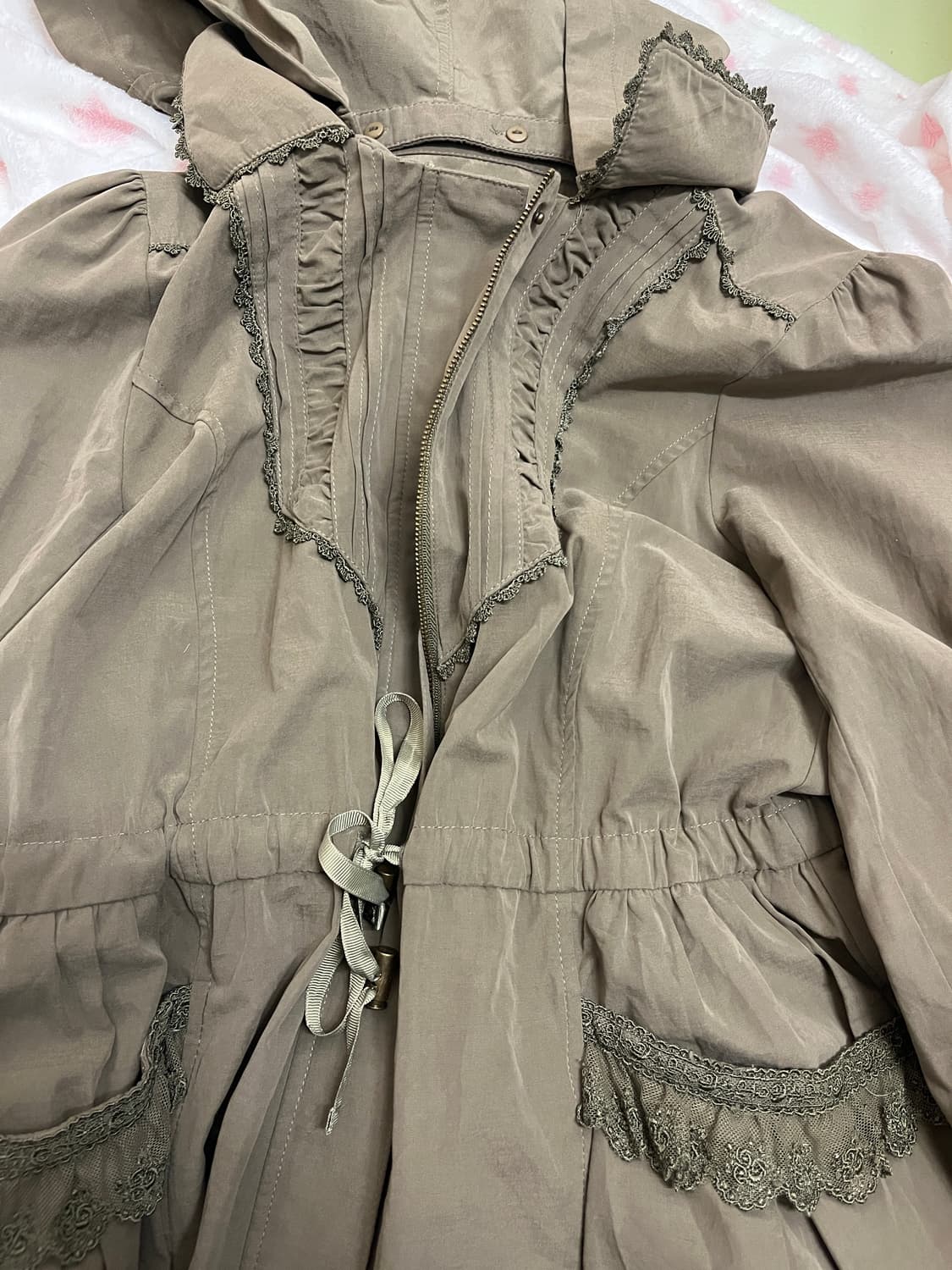 엑시즈팜 모리걸 야상 🌳 상품이미지4