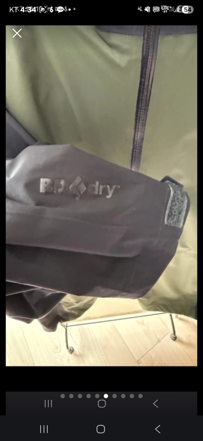 블랙다이아몬드 Stormline 레인쉘 자켓 M 상품이미지6