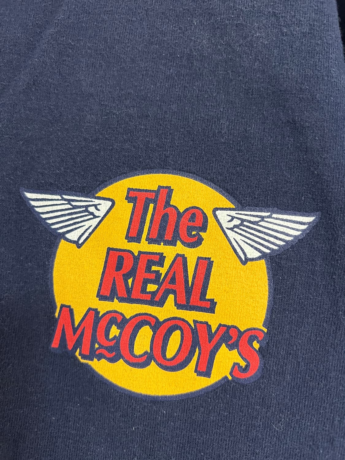 리얼맥코이 로고 반팔 티셔츠 상품이미지2