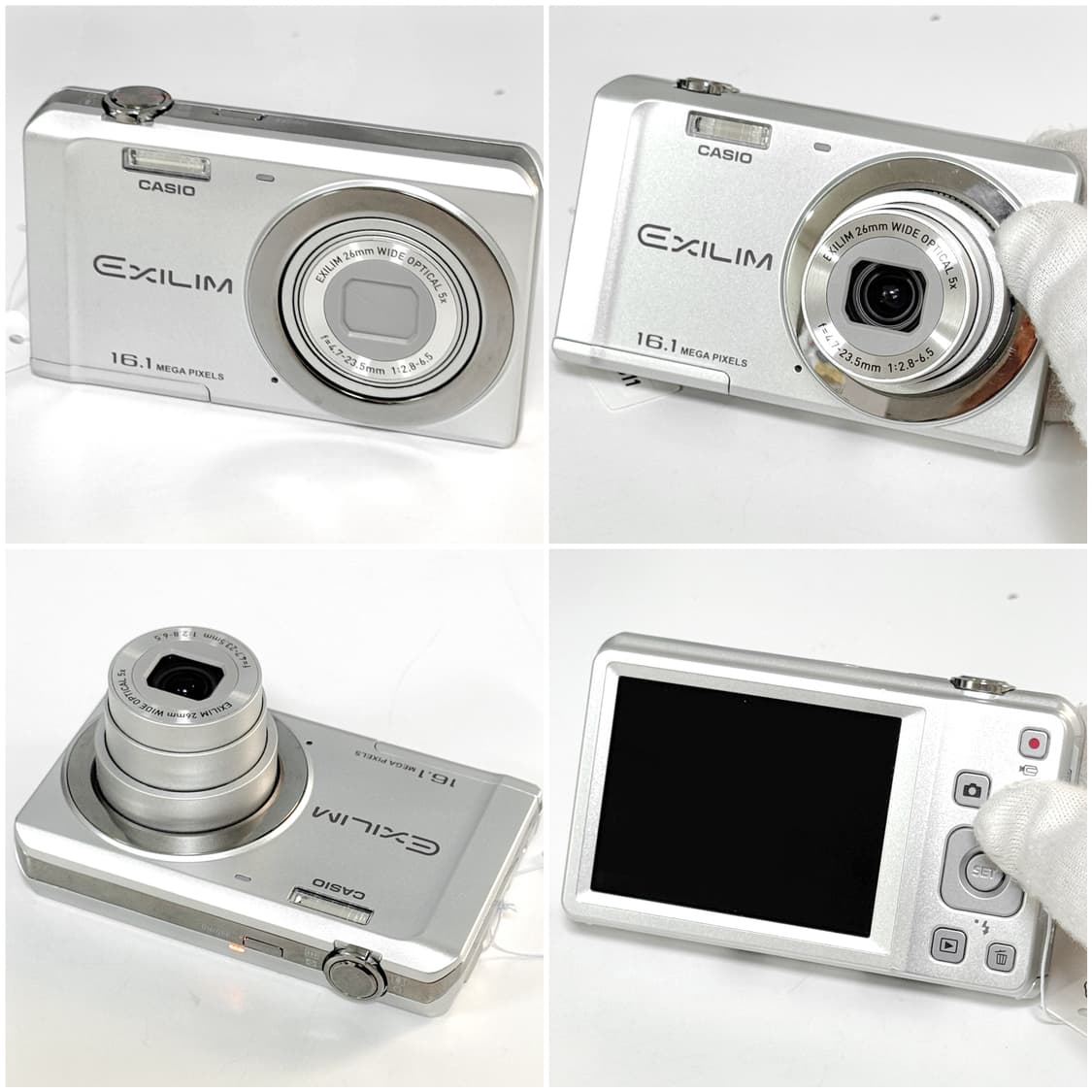 카시오 엑슬림 ZS6 / Z28 실버 빈티지디카 상품이미지3